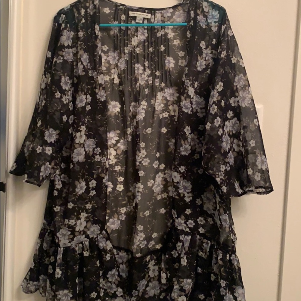 Flower cardigan